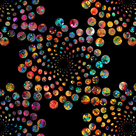 BEDAZZLED FLARES BLACK