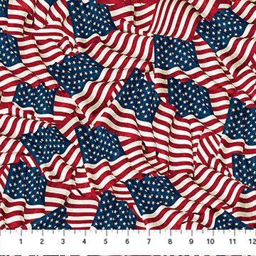 STARS AND STRIPS FLAGS NAVY MULTI