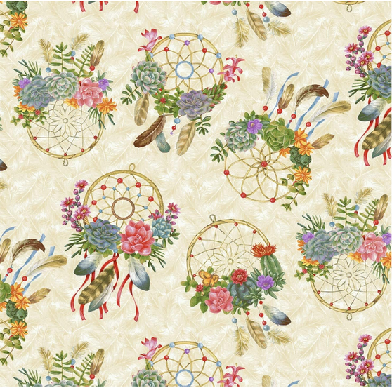 DREAM CATCHER MULTI FLOWERS