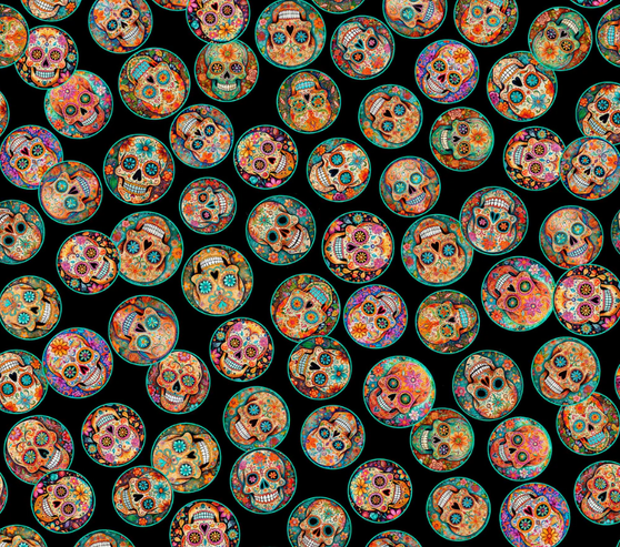 MINI SUGAR SKULLS BLACK