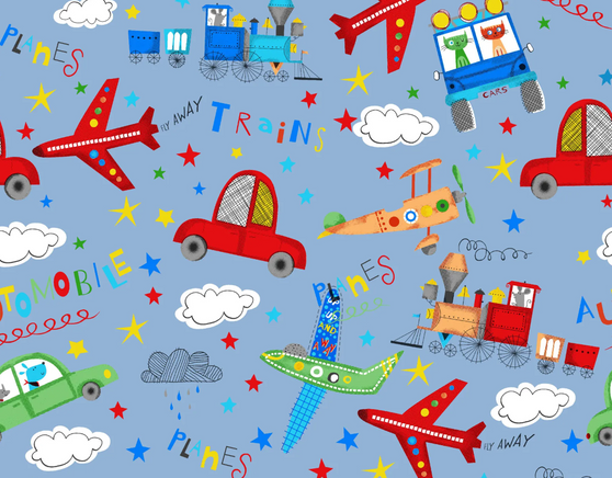 FLANNEL PLANES, TRAINS AND AUTOMOBILES