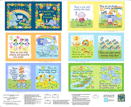 JUNGLE FRIENDS COUNTING WITH FRIENDS BOOK