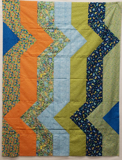 JUNGLE FRIENDS QUILT KIT
