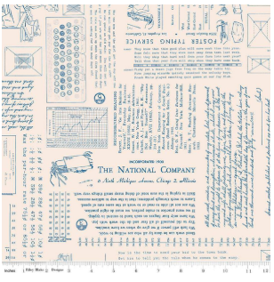 TYPE/OGRAPHY BACKGROUND DENIM