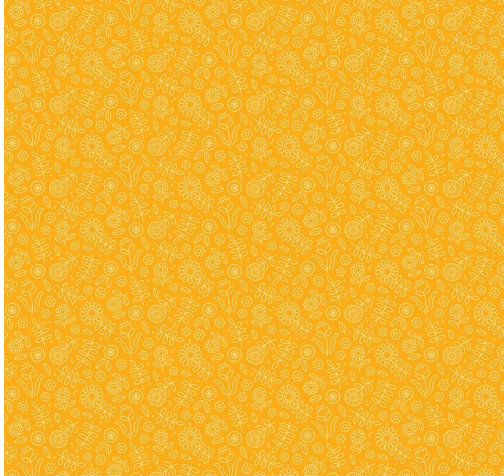 LITTLE DARLIN TONAL FLORAL ORANGE