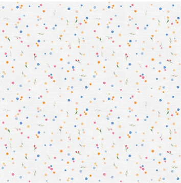 BOOK WORM DITSY FLORAL