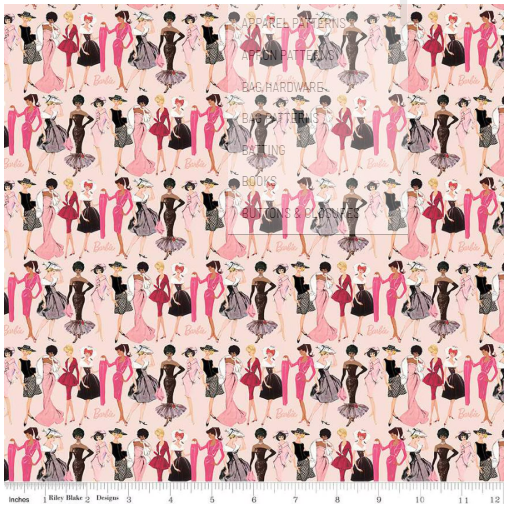 VINTAGE BARBIE FASHION BLUSH