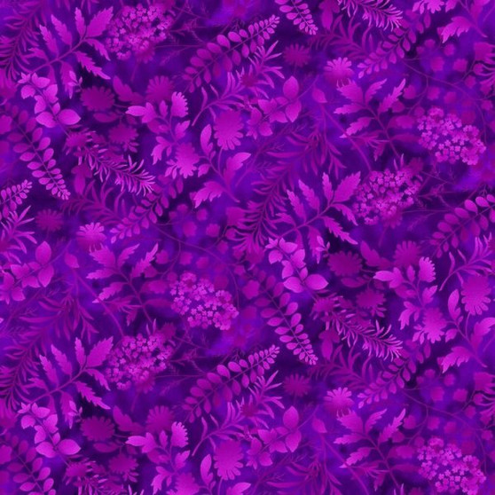 BUTTERFLY BOUTIQUE PURPLE FOREST FERNS