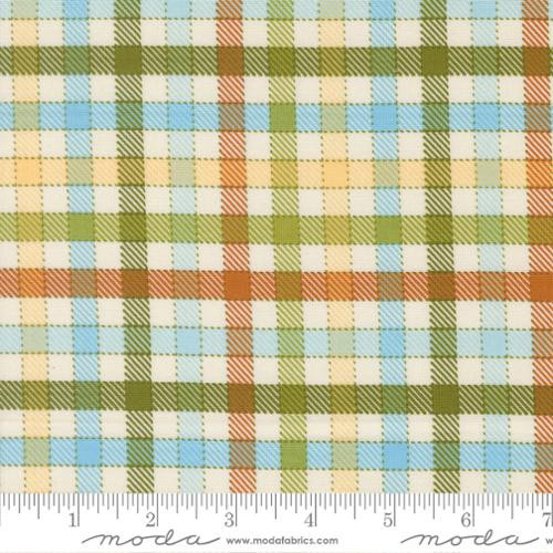 ANIMAL PARK FUN BABY CHECKS AND PLAIDS - INGUANA