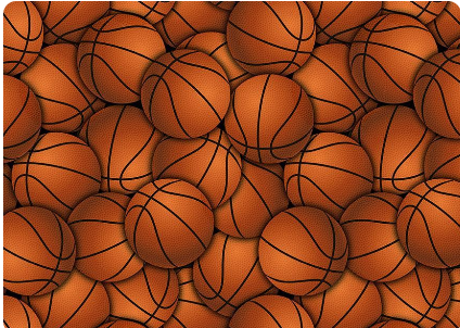 PACKED BASKETBALLS - ORANGE
