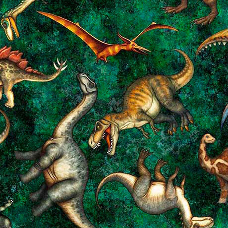 SAVAGE KINGDOM TOSSED DINOSAURS - FOREST