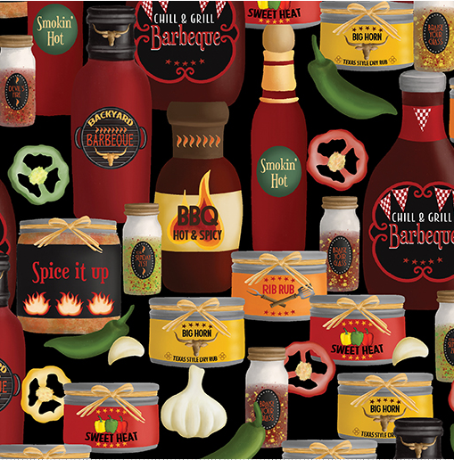 HOT STUFF SPICE IT UP - BLACK