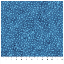 STARS AND STRIPES 14 STONEHENGE - TONAL STARS - BLUE