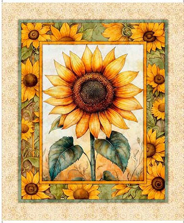 SUNFLOWER SERENADE PANEL