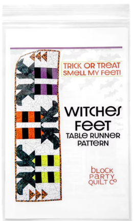 WITCHES FEET TABLE RUNNER PATTERN