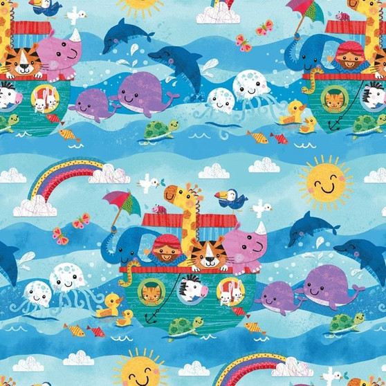 NOAH & FRIENDS NOAH'S ARK - BLUE