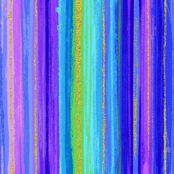 EVENING GLOW METALLIC STRIPES