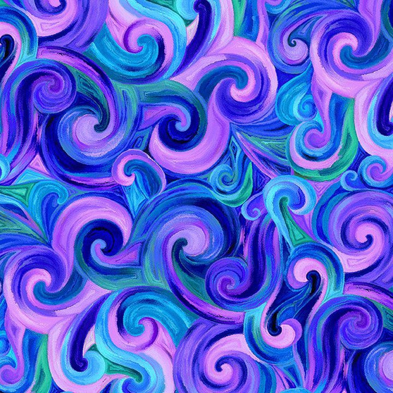 SWIRLS - PURPLE