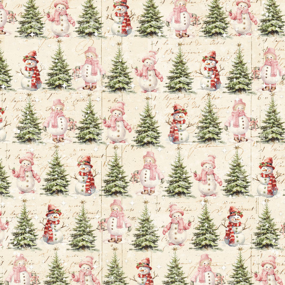 CHRISTMAS MAGIC TREES AND SNOWMEN