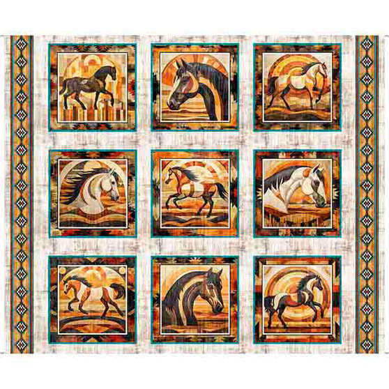 CANYONLANDS HORSE PICTURE PATCH PANEL