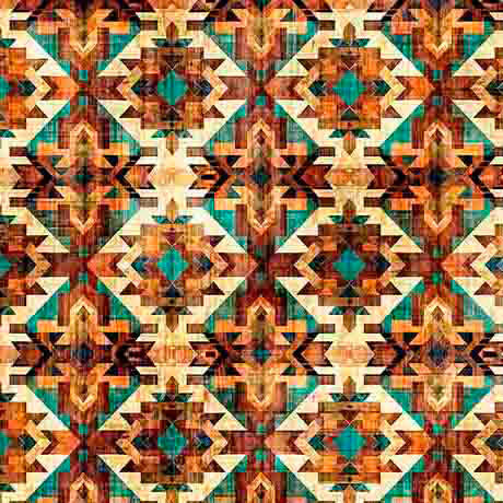 CANYONLANFS RUSTIC AZTEC - BROWN