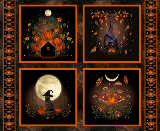 HARVEST HAUNT BLOCK PANEL 36"