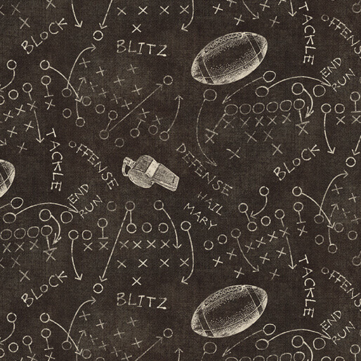 TOUCHDOWN PLAYBOOK CHARCOAL