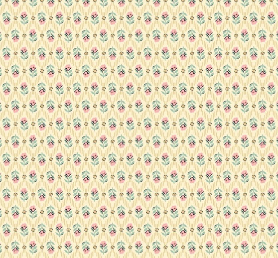 GRANNY'S SEWING ROOM ATTIC CURTAINS / YELLOW