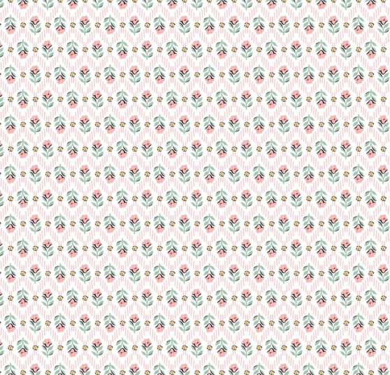 GRANNY'S SEWING ROOM ATTIC CURTANS / PINK