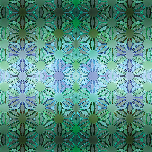 INCANDESCENT DAISY CHAIN TURQUOISE/MULTI