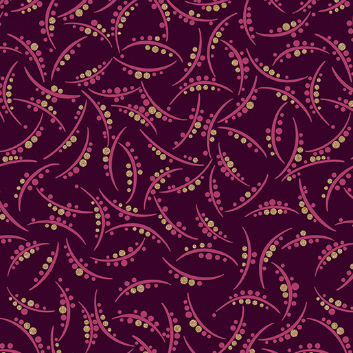 MAJESTIC GARDEN DOTS - WINE