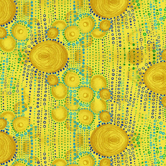PROVENCE ABSTRACT CIRCLES & DOTS