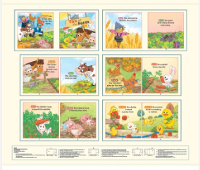 STORYTIME II - FUN AT THE FARM BOOK PANEL