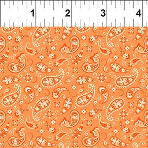 GO COWGIRL - PAISLEY ORANGE