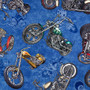 Easy Rider Motorcycle Blue Toss 