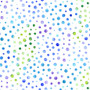Dots White/Blue