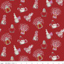Gnomes in Love Toss Red
