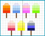 Ombre Popsicles - TenSisters Handcraft (Digital Download)