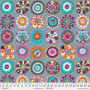 Carpet Cookies Grey Kaffe Fassett Collective February 2023, by the half yard