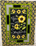 Sunflower Panel Quilt Pattern || Digital Download