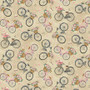 JARDIN - ROSE GARDEN ||  FRENCH FLORAL BIKE || Sold by the yard