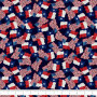 ALL TEXAS SHOP HOP FLAGS OF TEXAS IN NAVY
