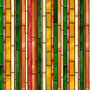 TREE OF LIFE STRIPES in Burnt Orange