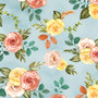 GONE COUNTRY FLORAL LT BLUE