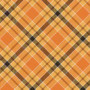TWILL PLAID ORANGE