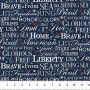 STARS AND STRIPES WORDS