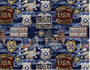 POLICE DEPT FLAG ALLOVER