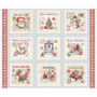 CHRISTMAS EPHEMERA BLOCKS GRAY