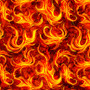 CHILI FLAMES RED ORANGE