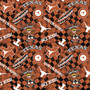 NCAA TEXAS RUST CANVAS DUCK CLOTH